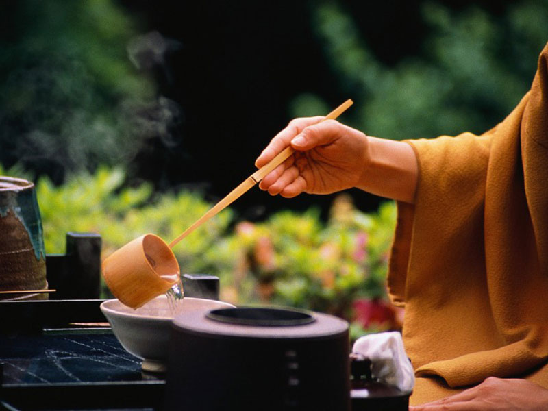 Công đoạn pha trà đạo của người Nhật